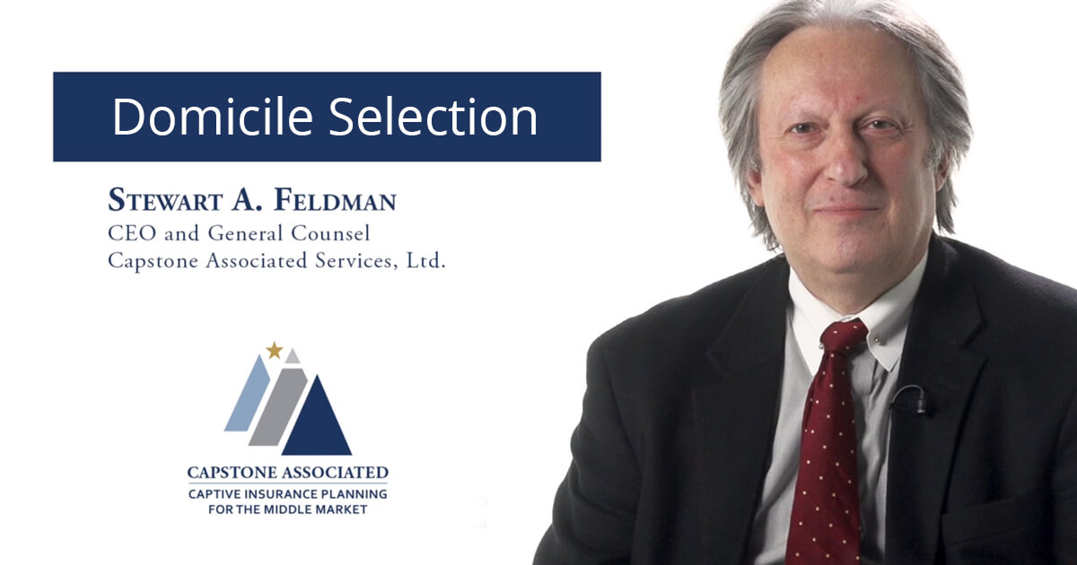 Captive Domiciles Capstone Associated Services